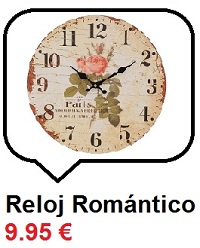 Reloj romántico