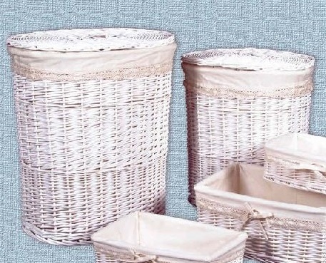 Comprar Cestas para la ropa sucia o roperos y baúles de mimbre, ratán y