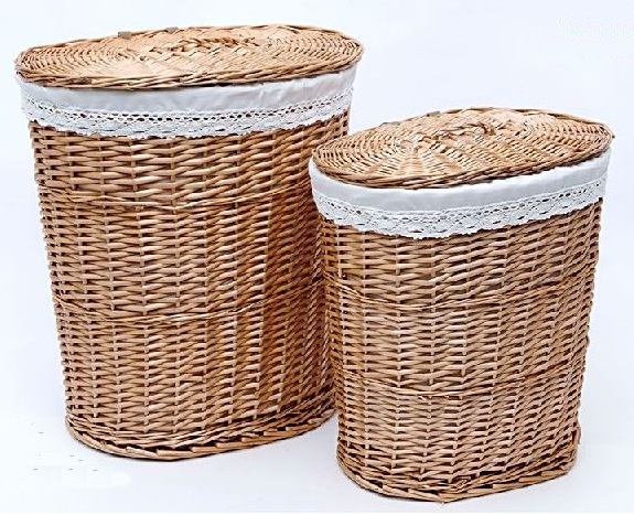 Comprar Cestas para la ropa sucia o roperos y baúles de mimbre, ratán y