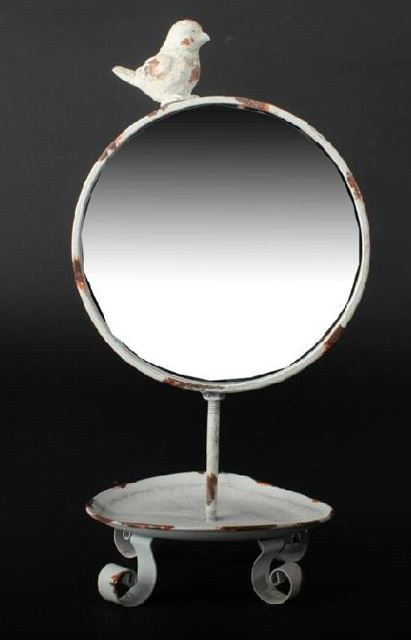 Espejo de metal vintage, rústico