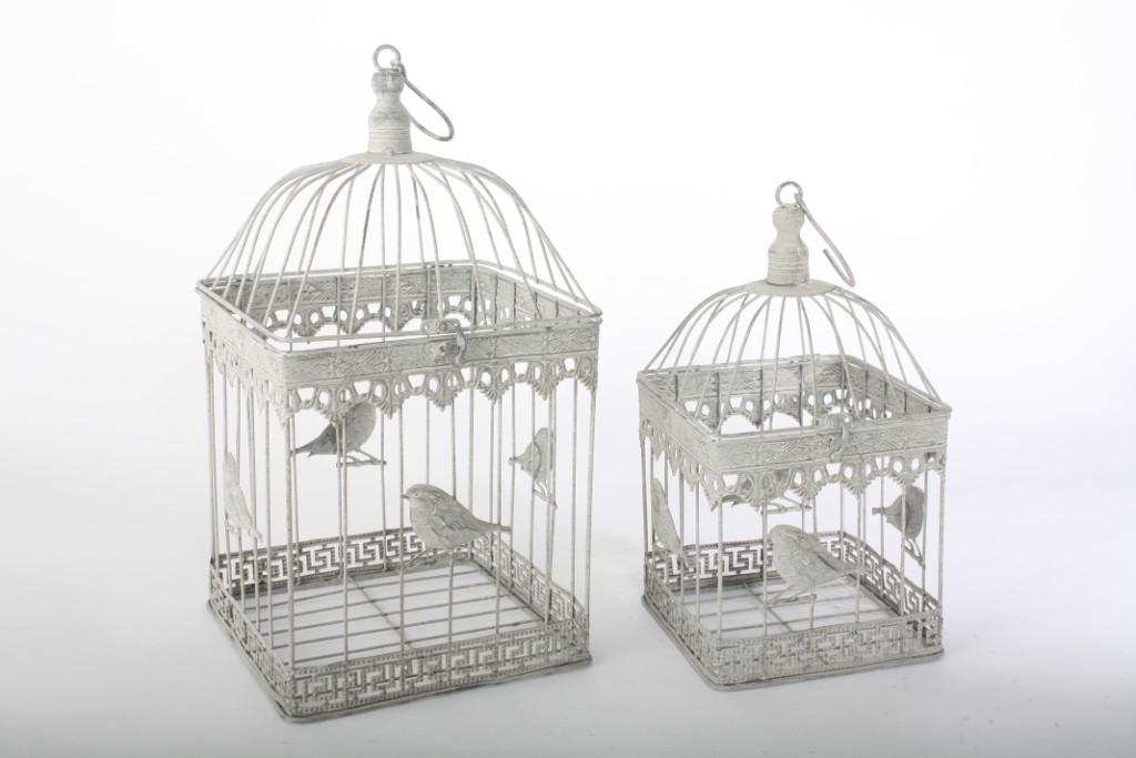 Jaulas Decoracion Comprar ~ Comprar Jaula decorativa r?stica, Gris envejecido, L, 23x23x47 cm Jaulas Decoracion Comprar ~ Comprar Jaula decorativa r?stica, Gris envejecido, L, 23x23x47 cm