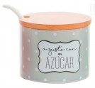 Azucarero con mensaje