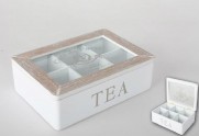 Wood tea box