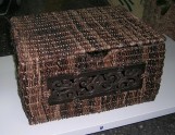 Caja-Baul de Coco y Madera