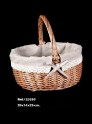 Wicker Basket, covered