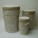 Wicker and Rattan Laundry Baskets, chests