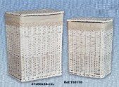 Wicker Laundry Basket