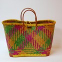 Cesta de Rafia de Colores