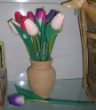 Tulipanes de Madera de Decoraci�n