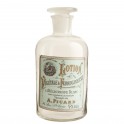 Frasco de vidrio vintage, perfumes