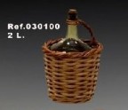 Wicker cylinder