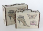 Maleta decorativa, estilo vintage