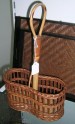 Wood bottle rack