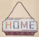 Placa decorativa vintage