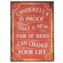 Placa decorativa vintage