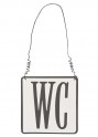 Placa decorativa vintage