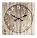 Country Wood Wall Clock
