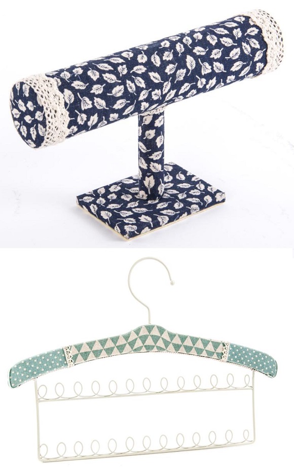 Joyeros de tela estilo escandinavo