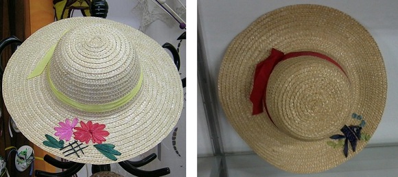 Sombrero de paja infantil