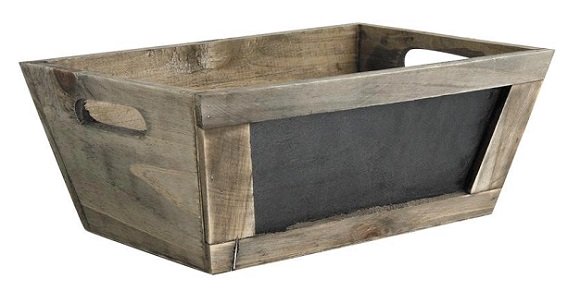 caja madera o macetero