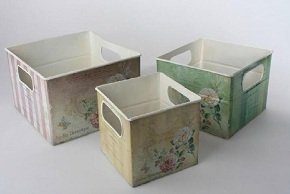 Caja estilo vintage