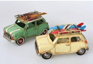 Coche en miniatura, decoración