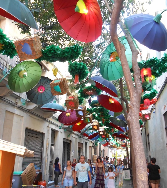 decoracion en las calles