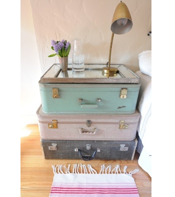 Ambientes vintage con maletas decorativas | Tienda de decoración online y  Cestería - Barcelona