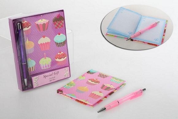 libreta o diario cupcakes