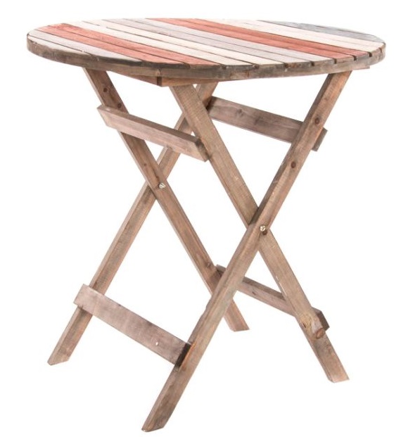 Mesa de madera plegable