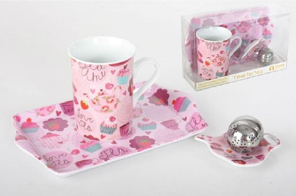 Set para el té, cupcakes