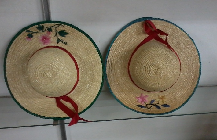 Sombrero de paja infantil