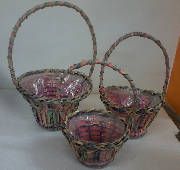 Comprar Canastilla de mimbre topos, Forrada, 29x29x9.5-32 cm - 120477 en  Birdikus, Tienda online