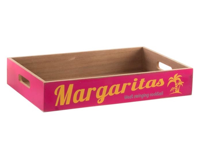 Caja de bebidas o bandeja