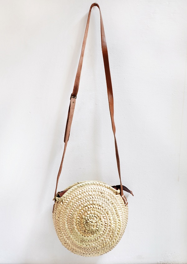 Capazos de Palma redondos