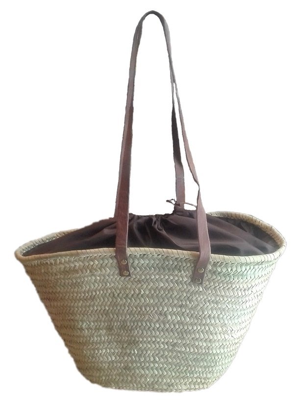 Comprar Capazo de Palma 9V, bolso, Cordón, marrón, aprox. 48x30 cm - JL-388  en Birdikus, Tienda online