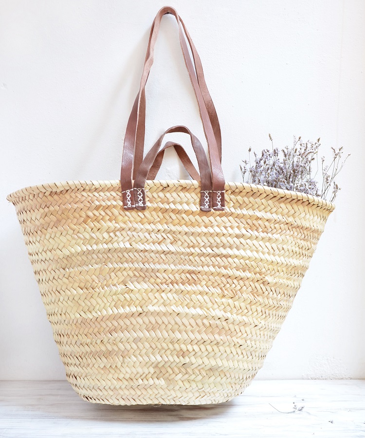 Capazos de Palma con 2 asas