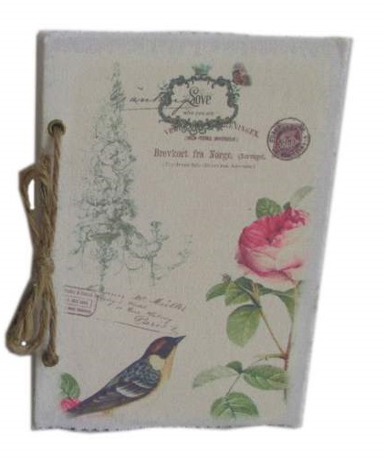 Libreta de notas o cuaderno vintage