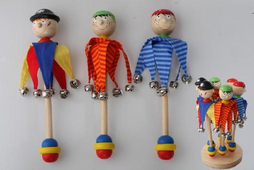 Sonajero Infantil de Madera