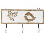 Country wall cloth holder