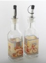 Frasco de vidrio vintage