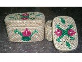 Rectangular Wicker Boxes