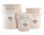 Wicker and Rattan Laundry Baskets, chests