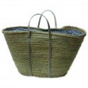 Palm shopping Baskets, covered
