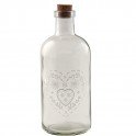Country glass bottle
