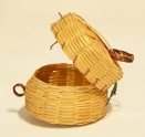 Wicker basket, for baptism